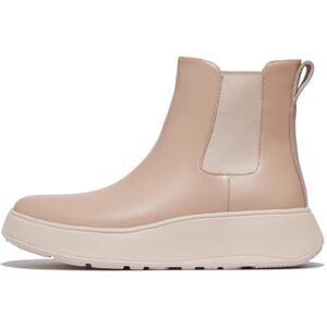 Fitflop Damen F-Mode Leder Flatform Chelsea Boots, Beige (Classic Beige), 38 EU Fitflop Damen F-Mode Leder Flatform Chelsea Boots, Beige (Classic Beige), 38 EU