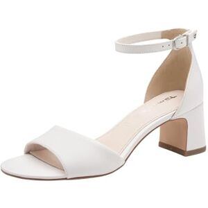 Tamaris Damen Sandalette mit Stilettoabsatz, weiß, 38 EU Tamaris Damen Sandalette mit Stilettoabsatz, weiß, 38 EU