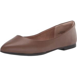 Amazon Essentials Damen Ballerinas mit spitzer Zehenpartie, Schokobraun, 47 EU Amazon Essentials Damen Ballerinas mit spitzer Zehenpartie, Schokobraun, 47 EU