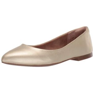 Amazon Essentials Damen Ballerinas mit spitzem Zehenbereich, Gold, 36 EU Amazon Essentials Damen Ballerinas mit spitzem Zehenbereich, Gold, 36 EU