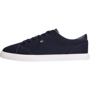 Tommy Hilfiger Damen Canvas Sneaker Low Profile zum Schnüren, Blau (Space Blue), 41 Tommy Hilfiger Damen Canvas Sneaker Low Profile zum Schnüren, Blau (Space Blue), 41