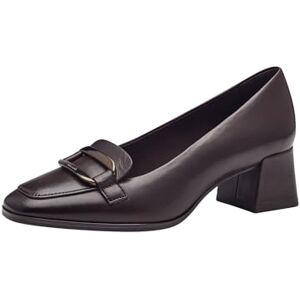 Tamaris Damen Pumps Leder Blockabsatz bequem; Mahogany, EU 41 Tamaris Damen Pumps Leder Blockabsatz bequem; Mahogany, EU 41