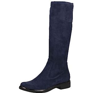 CAPRICE Damen Hohe Stiefel ohne Absatz Kniehoch Vegan, Blau (Ocean Stretch), 39 EU CAPRICE Damen Hohe Stiefel ohne Absatz Kniehoch Vegan, Blau (Ocean Stretch), 39 EU