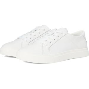 TOMS Women's Kameron Lace Up Sneaker, Weißes Leder, 37.5 EU TOMS Women's Kameron Lace Up Sneaker, Weißes Leder, 37.5 EU