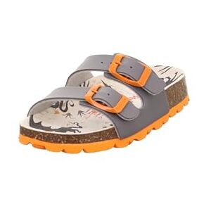 Superfit Mädchen FUSSBETTPANTOFFEL Hausschuhe, GRAU/ORANGE 2100 Superfit Mädchen FUSSBETTPANTOFFEL Hausschuhe, GRAU/ORANGE 2100