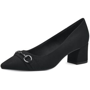 MARCO TOZZI Damen Pumps Spitz Vegan, Schwarz (Schwarz), 41 EU MARCO TOZZI Damen Pumps Spitz Vegan, Schwarz (Schwarz), 41 EU