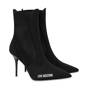 Love Moschino Damen Ja21059g1nim0000 Stiefelette, Schwarz, 39 EU Love Moschino Damen Ja21059g1nim0000 Stiefelette, Schwarz, 39 EU