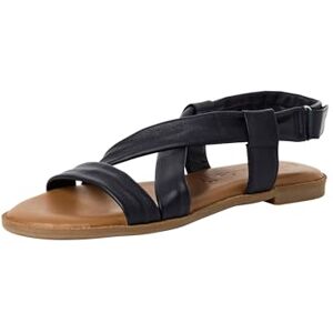 Tamaris Sandalette Damen Blockabsatz blau,EU 38 Tamaris Sandalette Damen Blockabsatz blau,EU 38