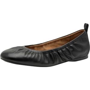 Tamaris Damen Ballerina Leder flach, schwarz, 41 EU Tamaris Damen Ballerina Leder flach, schwarz, 41 EU
