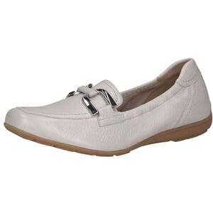 CAPRICE Damen Slipper aus Leder Bequem, Cremefarben (Pearl Per.Deer), 37 EU CAPRICE Damen Slipper aus Leder Bequem, Cremefarben (Pearl Per.Deer), 37 EU