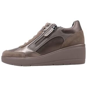 Geox Woman D ILDE Sneakers DK Taupe 37_EU Geox Woman D ILDE Sneakers DK Taupe 37_EU
