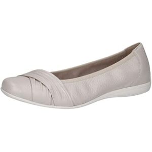 CAPRICE Damen Ballerinas aus Leder Bequem, Cremefarben (Pearl Per.Deer), 37 EU CAPRICE Damen Ballerinas aus Leder Bequem, Cremefarben (Pearl Per.Deer), 37 EU