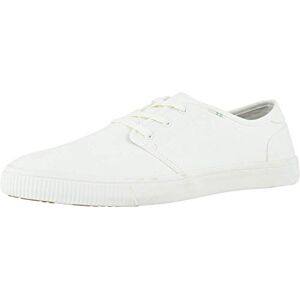 TOMS Herren Carlo Sneaker, Weiß, 40 EU TOMS Herren Carlo Sneaker, Weiß, 40 EU