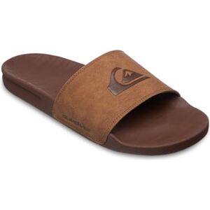 Quiksilver Rivi Slide Sandals for Men Pantoletten Männer 39 Braun Quiksilver Rivi Slide Sandals for Men Pantoletten Männer 39 Braun