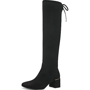 MARCO TOZZI Damen Overknee Stiefel Elegant mit Blockabsatz, Schwarz (Black), 41 MARCO TOZZI Damen Overknee Stiefel Elegant mit Blockabsatz, Schwarz (Black), 41