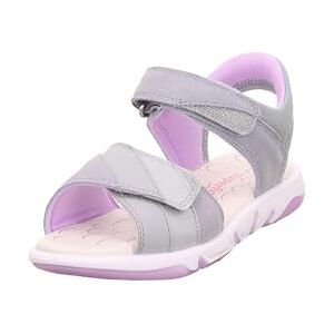 Superfit Mädchen Pebbles Sandale, Hellgrau Lila 2500, 30 EU Weit Superfit Mädchen Pebbles Sandale, Hellgrau Lila 2500, 30 EU Weit