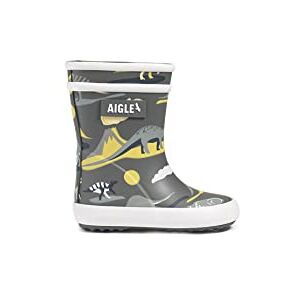 Aigle Unisex Baby FLAC PLAY2 Gummistiefel, Dino, 22 EU Aigle Unisex Baby FLAC PLAY2 Gummistiefel, Dino, 22 EU
