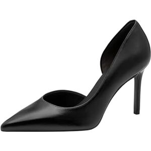Tamaris Damen Pumps mit Stilettoabsatz Leder, schwarz, 41 EU Tamaris Damen Pumps mit Stilettoabsatz Leder, schwarz, 41 EU
