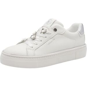 Tamaris Damen Sneaker Low, weiß, 37 EU Tamaris Damen Sneaker Low, weiß, 37 EU