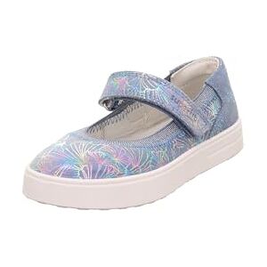 Superfit Mädchen Stella Ballerina, Blau 8000, 34 EU Weit Superfit Mädchen Stella Ballerina, Blau 8000, 34 EU Weit
