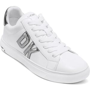 DKNY ,Women's Shoes,Abeni LACE UP SNEA,White/Nickel,38 DKNY ,Women's Shoes,Abeni LACE UP SNEA,White/Nickel,38