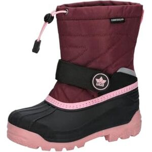 Lico Jungen Unisex Kinder Turku Winterstiefel, Bordeaux/Rosa, 24 EU Lico Jungen Unisex Kinder Turku Winterstiefel, Bordeaux/Rosa, 24 EU