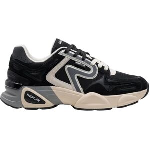 Replay Herren Hybrid Sneaker, Black (Schwarz), 43 Replay Herren Hybrid Sneaker, Black (Schwarz), 43