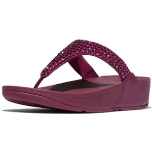 Fitflop Damen Lulu Maxi-crystal Zehensteg-Sandalen, rubinrot, 39 EU Fitflop Damen Lulu Maxi-crystal Zehensteg-Sandalen, rubinrot, 39 EU