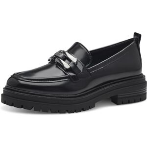 s.Oliver Damen Loafer ohne Absatz Vegan Elegant, Schwarz (Black), 37 EU s.Oliver Damen Loafer ohne Absatz Vegan Elegant, Schwarz (Black), 37 EU