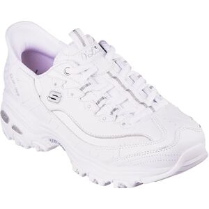 Skechers Damen D'lites New Scene Hands Free Slip-ins Sneaker, Weiß/Silber, 38.5 EU Skechers Damen D'lites New Scene Hands Free Slip-ins Sneaker, Weiß/Silber, 38.5 EU