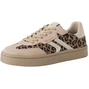Tamaris Damen Sneaker Low Leder, braun, 37 EU Tamaris Damen Sneaker Low Leder, braun, 37 EU