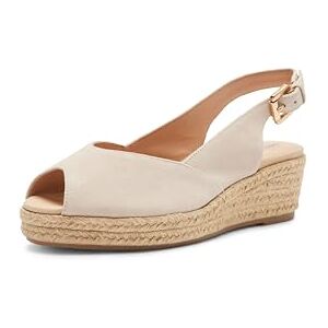 Geox Damen D IBERIDE A Wedge Sandal, Lt Taupe, 39 EU Geox Damen D IBERIDE A Wedge Sandal, Lt Taupe, 39 EU
