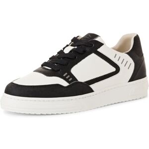 Tamaris Damen Sneaker Vegan; White/Black, EU 36 Tamaris Damen Sneaker Vegan; White/Black, EU 36