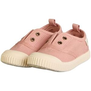 Sterntaler Sneaker Uni Sportiver Baby Schuh aus Canvas Kleinkind Sommer Schuhe mit Rutschfester Sohle Mädchen Babyschuhe mit elastischem Gummiband, knöchelhoch mattrosa, Größe 23 Sterntaler Sneaker Uni Sportiver Baby Schuh aus Canvas Kleinkind Sommer Schuhe mit Rutschfester Sohle Mädchen Babyschuhe mit elastischem Gummiband, knöchelhoch mattrosa, Größe 23