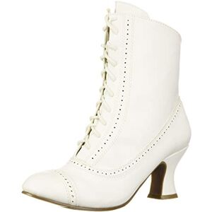 Ellie Shoes Damen 253-SARAH Halblange Stiefel, Weiß, 38 EU Ellie Shoes Damen 253-SARAH Halblange Stiefel, Weiß, 38 EU