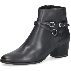 CAPRICE Damen Stiefeletten aus Leder mit Schnalle, Blau (Ocean Nappa), 38 EU CAPRICE Damen Stiefeletten aus Leder mit Schnalle, Blau (Ocean Nappa), 38 EU