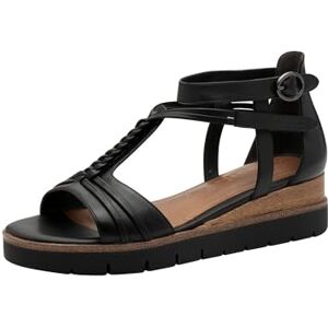 Tamaris Sandalette Damen Bequem schwarz,EU 40 Tamaris Sandalette Damen Bequem schwarz,EU 40