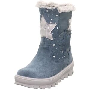 Superfit Mädchen Flavia Warm Gefütterte Gore-tex Schneestiefel, Blau Silber 8010, 27 EU Weit Superfit Mädchen Flavia Warm Gefütterte Gore-tex Schneestiefel, Blau Silber 8010, 27 EU Weit