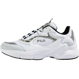 FILA Damen Sneaker COLLENE mit Materialmix, Weiß (White-Black), 42 FILA Damen Sneaker COLLENE mit Materialmix, Weiß (White-Black), 42