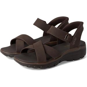 Skechers Damen Easy Going Somewhere Sunny Slip-InTurnschuhe, Chocolate Duraleather/Gore, 38 EU Skechers Damen Easy Going Somewhere Sunny Slip-InTurnschuhe, Chocolate Duraleather/Gore, 38 EU