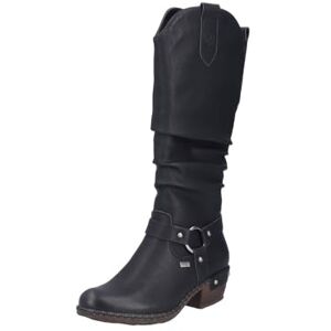 Rieker Damen Hochschaftstiefel 93670-00 schwarz Gr. 39 Rieker Damen Hochschaftstiefel 93670-00 schwarz Gr. 39