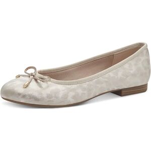 MARCO TOZZI Damen Ballerinas mit Schleife Vegan, Mehrfarbig (Leo White), 41 EU MARCO TOZZI Damen Ballerinas mit Schleife Vegan, Mehrfarbig (Leo White), 41 EU