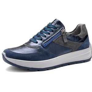 ARA Damen Sneaker New York Saphir,blau,Graphit Gr. 42 ARA Damen Sneaker New York Saphir,blau,Graphit Gr. 42