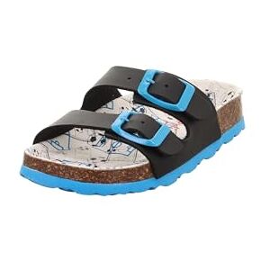 Superfit Fussbettpantoffel 1-800111 Hausschuh, BLAU/Mehrfarbig 8160, 25 EU Superfit Fussbettpantoffel 1-800111 Hausschuh, BLAU/Mehrfarbig 8160, 25 EU