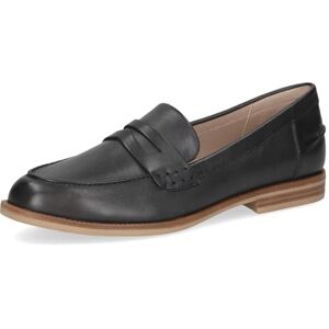 CAPRICE Damen Slipper aus Leder, Blau (Ocean Nappa), 39 CAPRICE Damen Slipper aus Leder, Blau (Ocean Nappa), 39