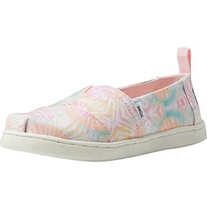 TOMS Alpargata PrintLoafer für Mädchen, flach, Rosa Krawattenfarbe, 37.5 EU TOMS Alpargata PrintLoafer für Mädchen, flach, Rosa Krawattenfarbe, 37.5 EU