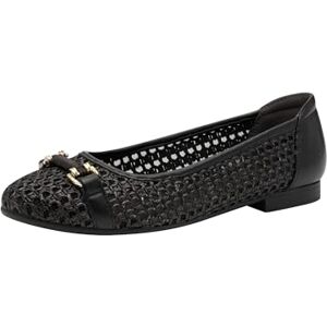 Tamaris Ballerina Damen Elegant schwarz,EU 38 Tamaris Ballerina Damen Elegant schwarz,EU 38