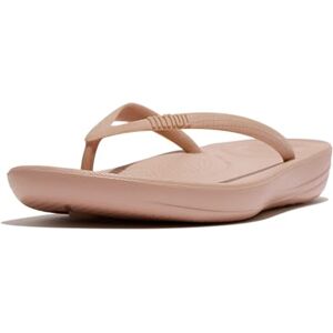 Fitflop Women's iQushion Ergonomic Flip Flops Lightweight & Comfortable with Natural Arch Support Beige 6 UK Fitflop Women's iQushion Ergonomic Flip Flops Lightweight & Comfortable with Natural Arch Support Beige 6 UK