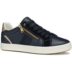 Geox Damen D Blomiee Sneaker, Navy, 40 EU Geox Damen D Blomiee Sneaker, Navy, 40 EU