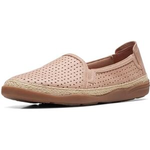 Clarks Damen Elaina Rubin Slipper, Warm Beige Leather, 42 EU Weit Clarks Damen Elaina Rubin Slipper, Warm Beige Leather, 42 EU Weit